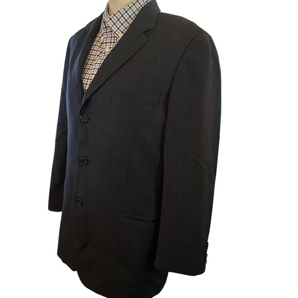 Hugo Boss Einstein Sigma Three Button Blazer, Black, 42 Short, 100% Virgin Wool - Picture 4 of 8